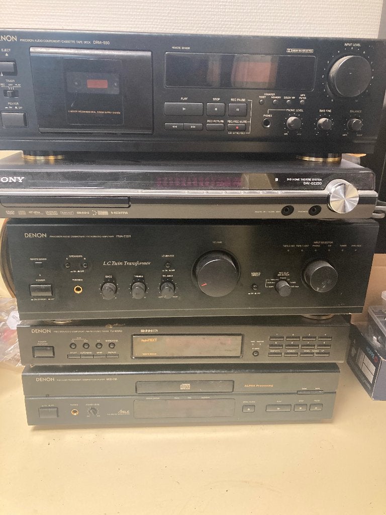 Audio, Gebruikt, 120 watt of meer, Front, Rear of Stereo speakers, Ophalen