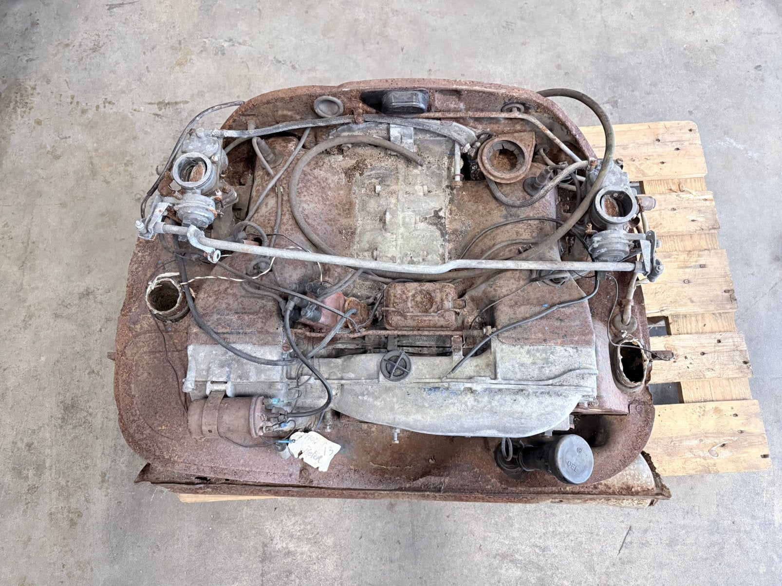 VW Type 4 1700cc (V-code, 1969) + Solex 34 PDSIT, Ophalen, Volkswagen