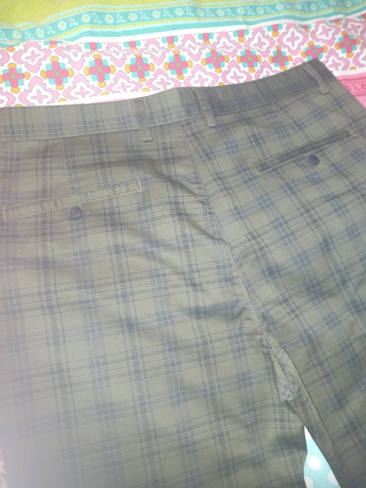 Heren broeken en pantalonsGr, Kleding | Heren, Ophalen of Verzenden, Zo goed als nieuw, Groen