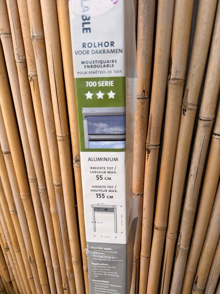 Bruynzeel Rolhor voor Dakramen 700 Serie - Nieuw in doos, Ophalen, Minder dan 80 cm, 120 tot 160 cm, Nieuw