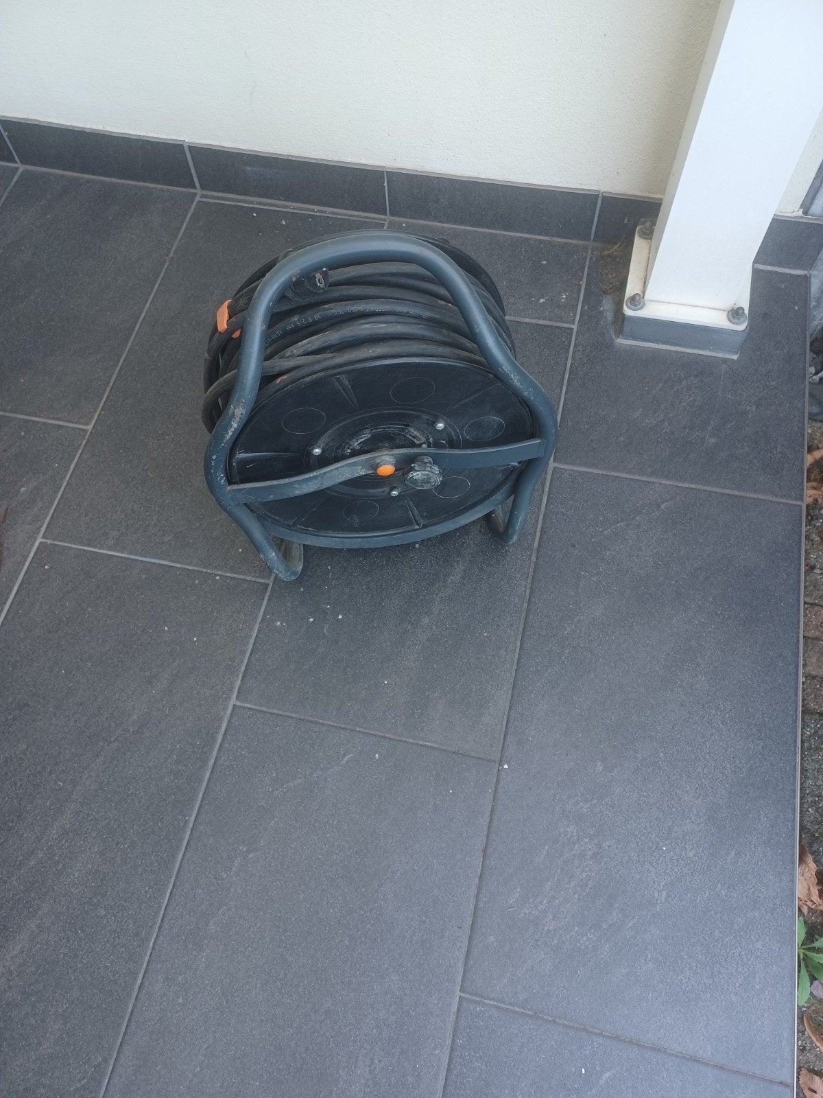 Te koop kabelhaspel, Ophalen, Zo goed als nieuw, Kabel of Snoer