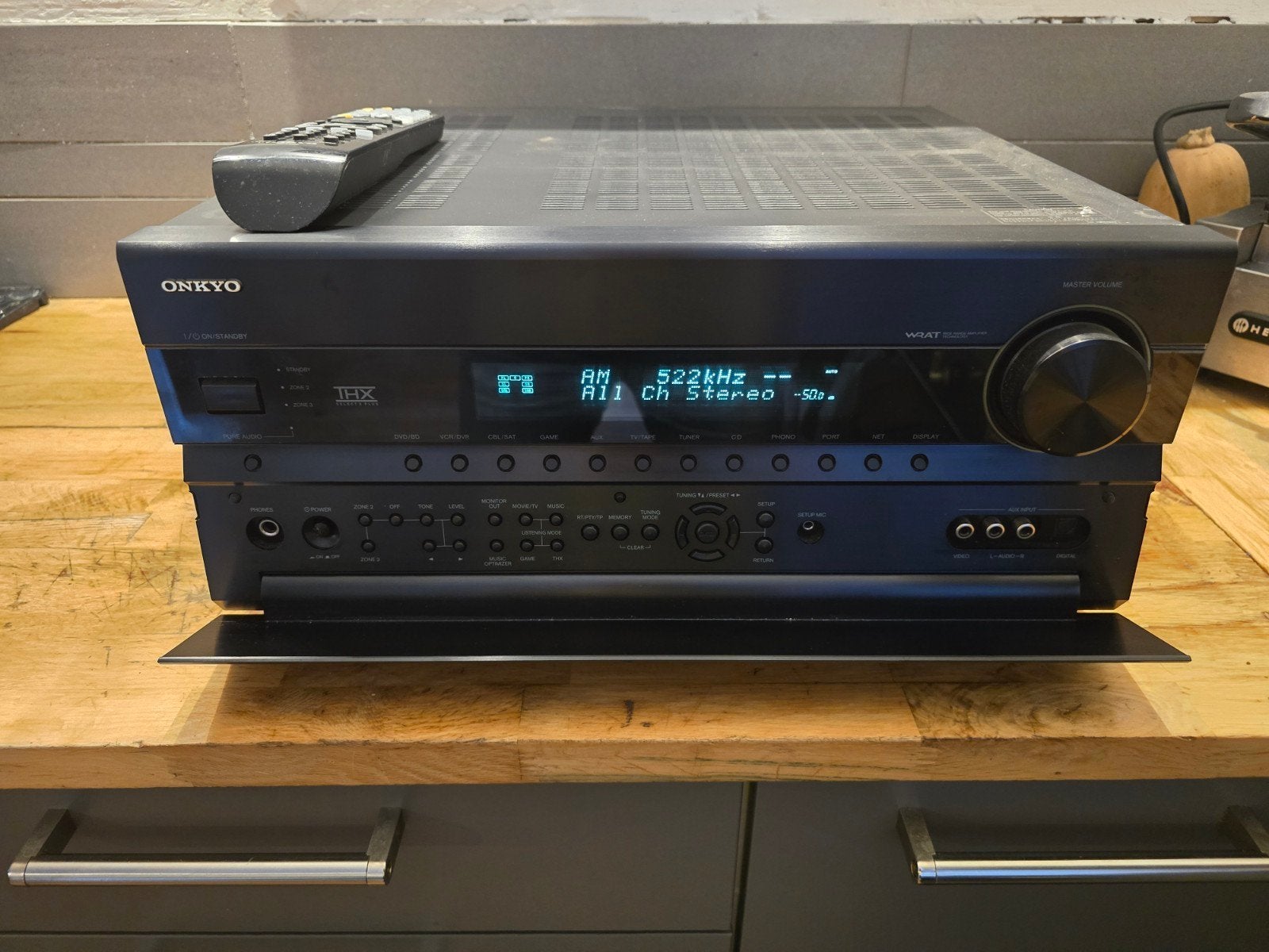 Onkyo TX-NR807, Audio, Tv en Foto, Versterkers en Receivers, Ophalen of Verzenden, Zo goed als nieuw, 120 watt of meer, Onkyo