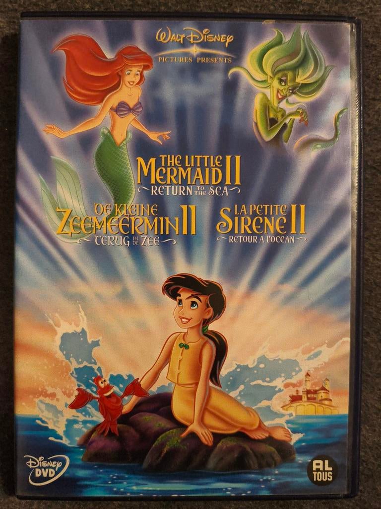 De Kleine Zeemeermin II: Terug in Zee Disney DVD, Ophalen of Verzenden