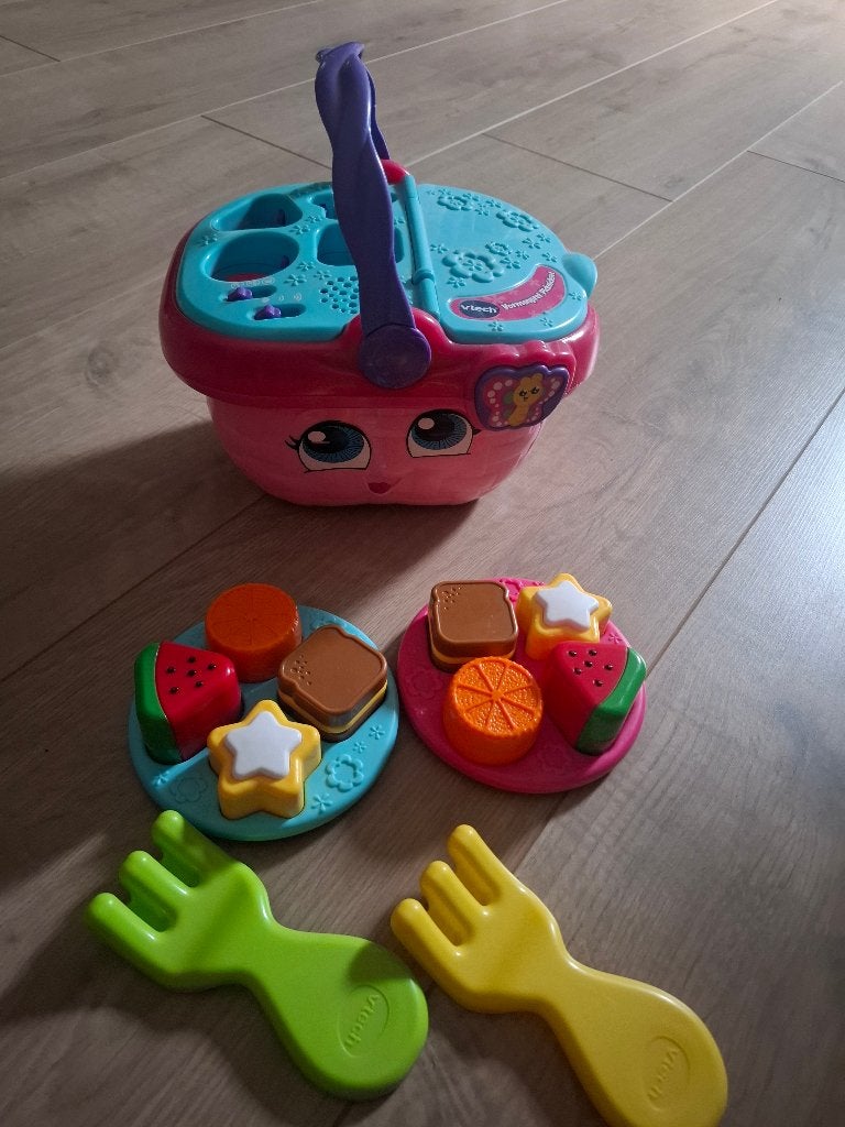 Vtech vormenpret picknickset, Kinderen en Baby's, Ophalen, Gebruikt