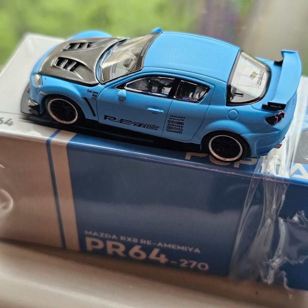 Mazda RX8 RE-Amemiya Modelauto 1:64 - Nieuw in doos, Kinderen en Baby's, Speelgoed | Speelgoedvoertuigen, Nieuw, Ophalen of Verzenden