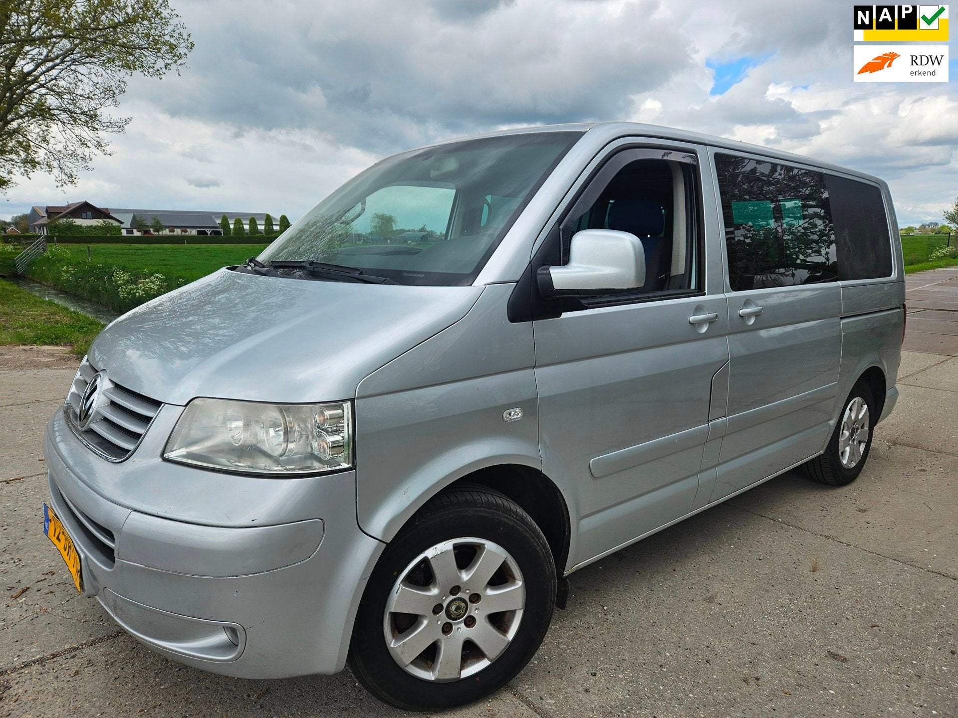 Volkswagen Transporter Multivan 2.5 TDI multivan/ zelf sture, Gebruikt, 2173 kg, Volkswagen, 7 stoelen