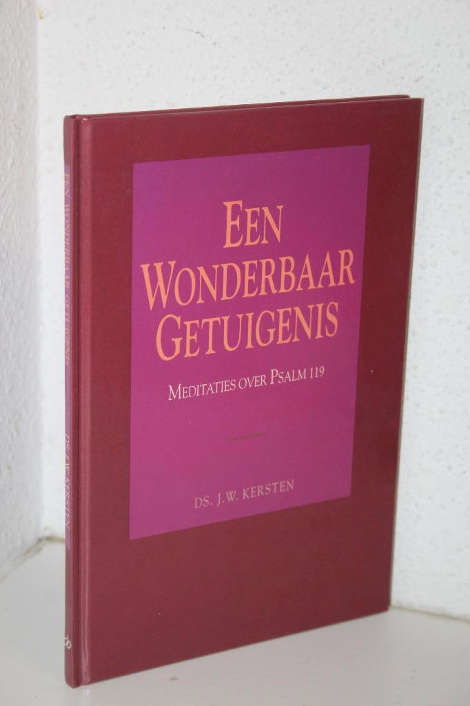 Ds. J.W. Kersten - Meditaties over Psalm 119 (1994), Ophalen of Verzenden, Gelezen, Christendom | Protestants