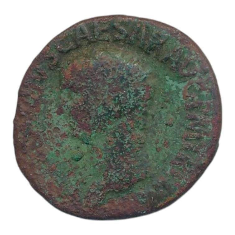Romeinse Rijk Keizer Claudius As 41-54, Ophalen of Verzenden, Italië, Losse munt