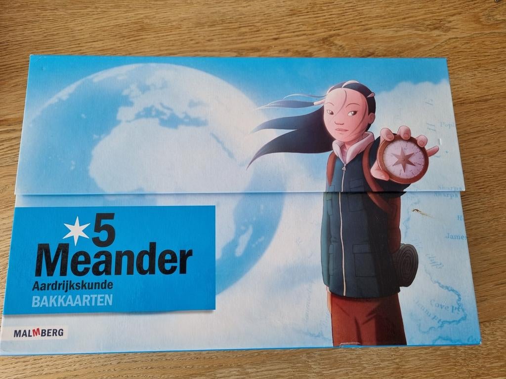 Meander Aardrijkskunde Bakkaarten groep 5, Ophalen of Verzenden