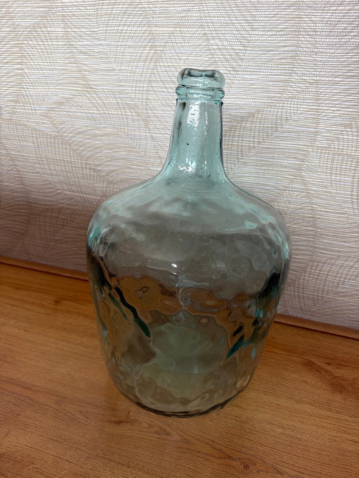 Grote Glazen Fles - Hoogte 40 cm, Doorsnede 23 cm, Ophalen