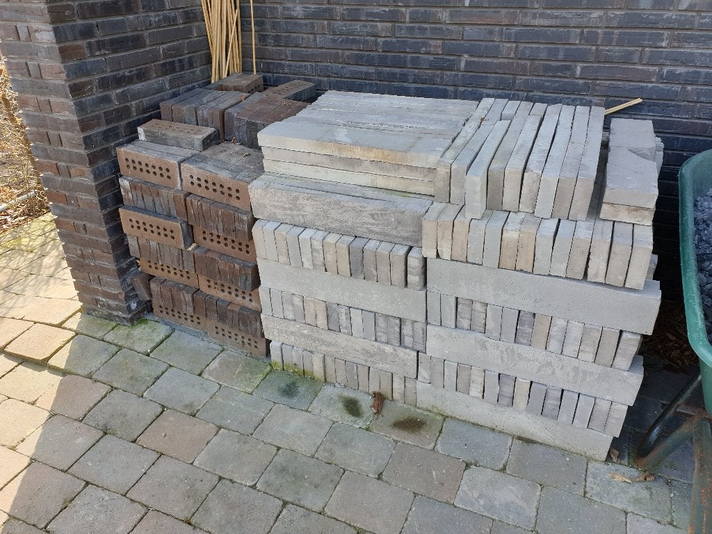 Bakstenen rood, Ophalen, Nieuw, Bakstenen