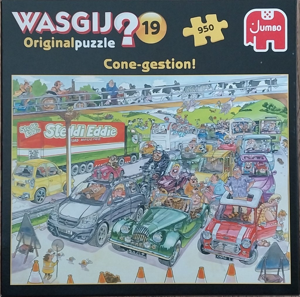 Pitstop (Original, nummer 19), Hobby en Vrije tijd, Denksport en Puzzels, Ophalen of Verzenden, 500 t/m 1500 stukjes, Zo goed als nieuw