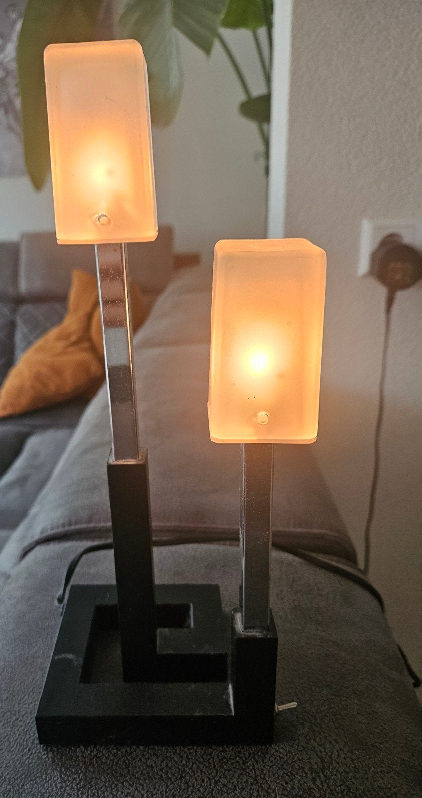 IKEA bedlampjes met 2 standen (2 stuks), Ophalen, Met schakelaar, Gebruikt, Nachtlamp