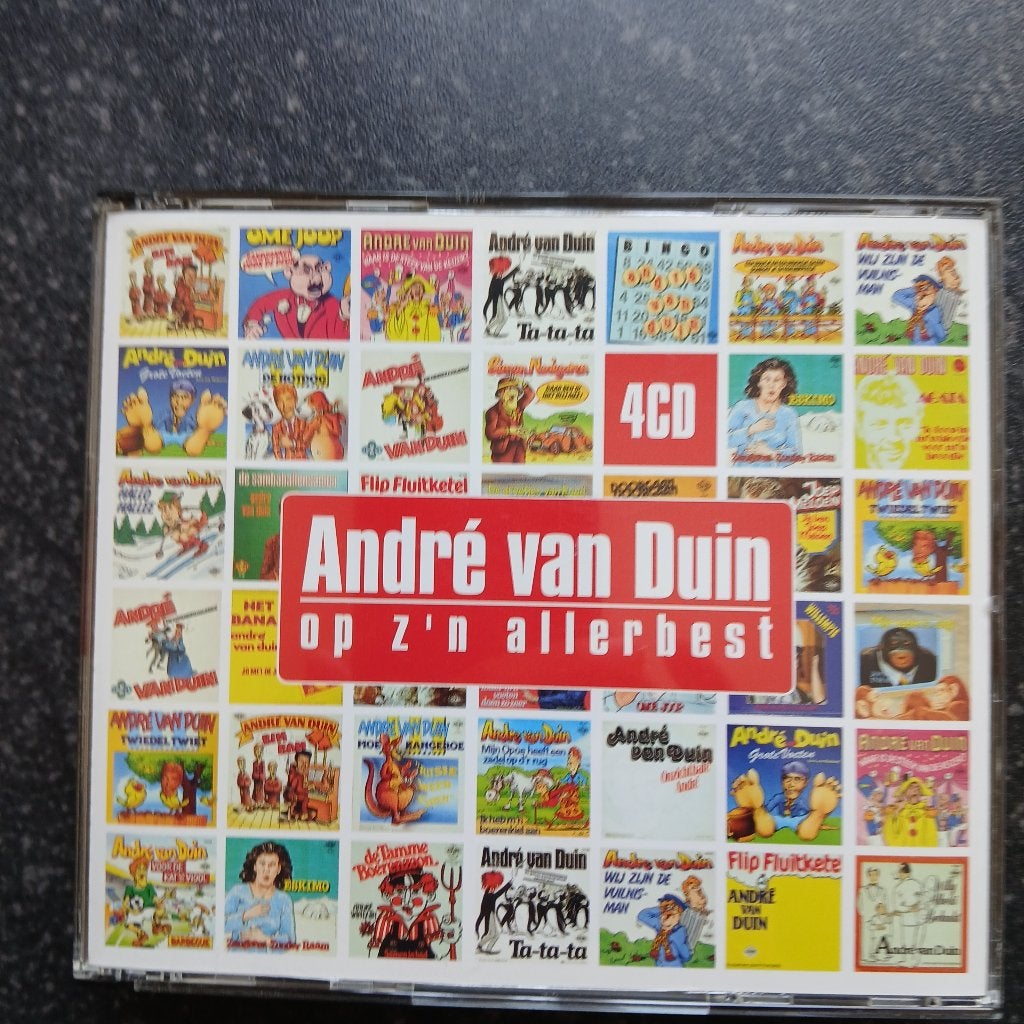 Andre van Duin - Op z'n Allerbest, Ophalen of Verzenden, Gebruikt, Levenslied of Smartlap, Boxset