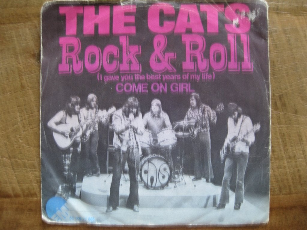 Vinyl single  The Cats   "Rock & Roll", Ophalen of Verzenden, Gebruikt, Pop