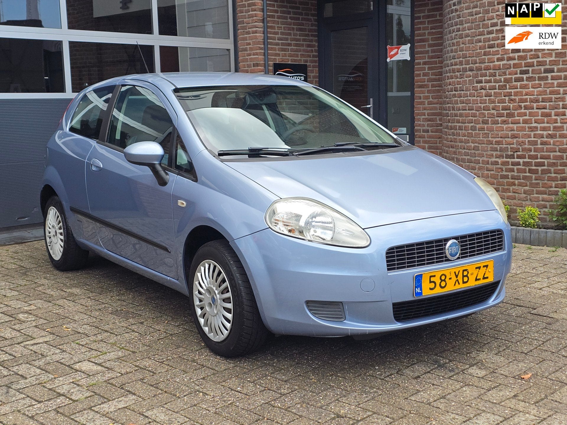 Fiat Grande Punto 1.4 Dynamic Automaat |Apk |Nap, Gebruikt, 4 cilinders, Grande Punto, Origineel Nederlands