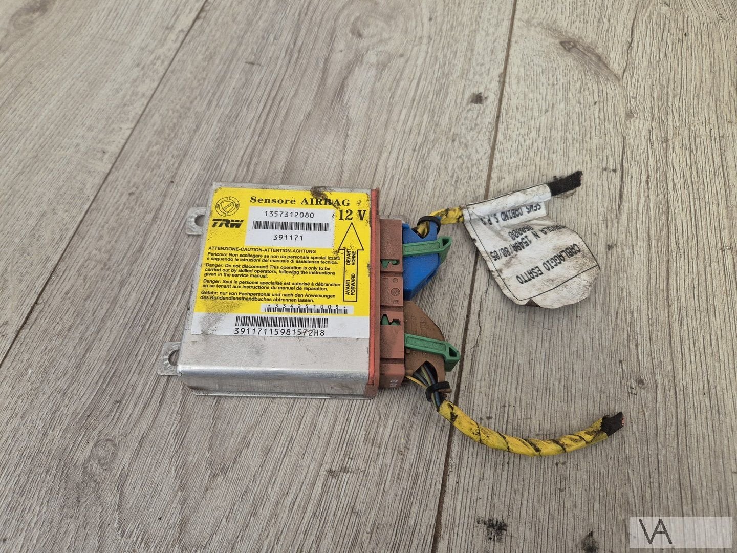 Ducato / Boxer / Jumper 2006 - 2013 airbag module 1357312080, Auto-onderdelen, Dashboard en Schakelaars, Fiat, Gebruikt, Ophalen of Verzenden