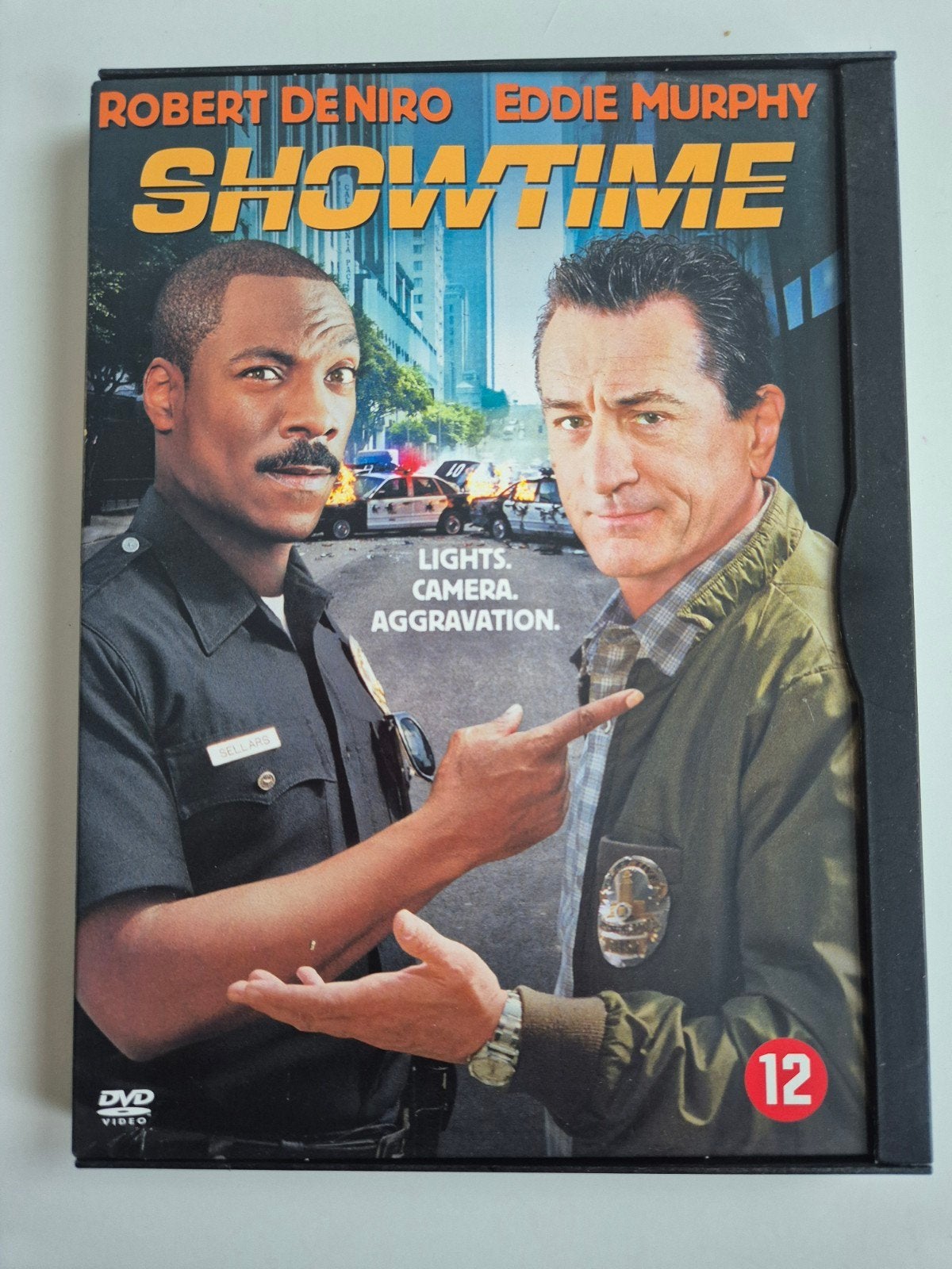 Showtime DVD -Actiekomedie met Robert De Niro & Eddie Murphy, Engels, Actiekomedie, Inclusief doosje, Ophalen of Verzenden