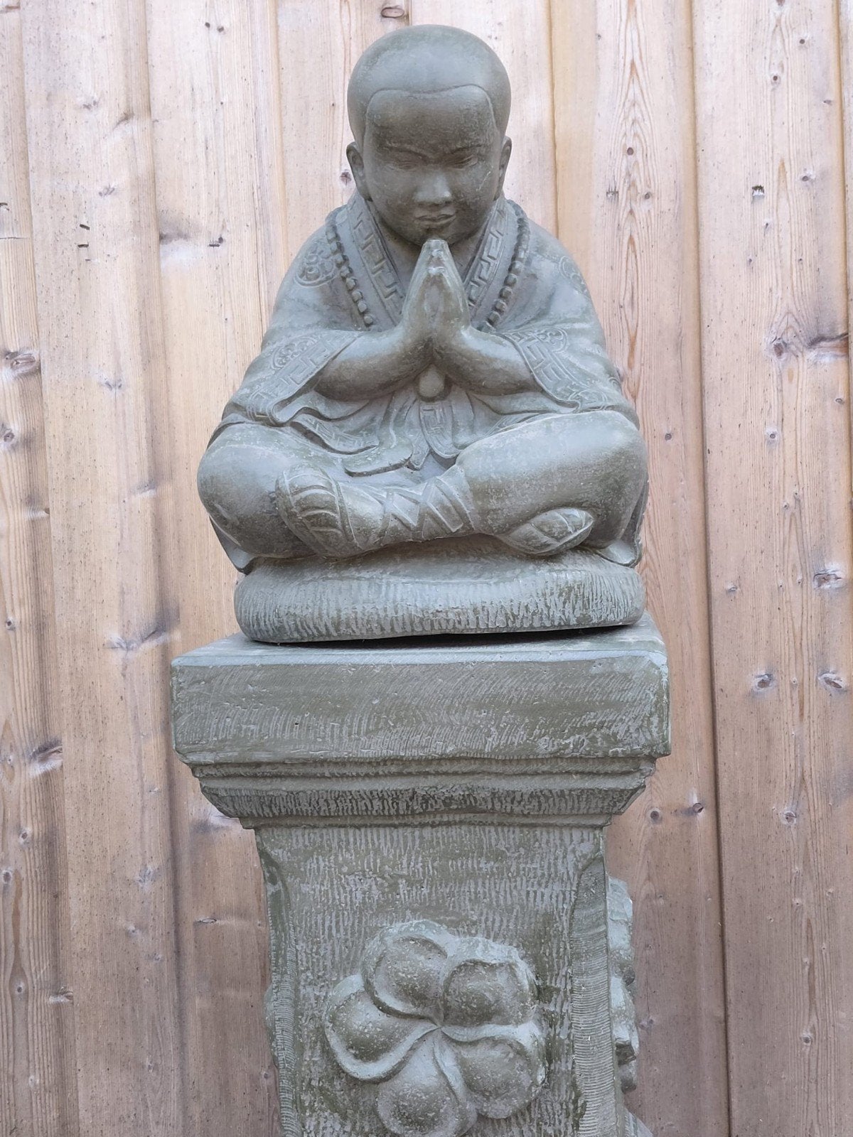 Shaolin monnik op zuil, Antiek en Kunst, Ophalen
