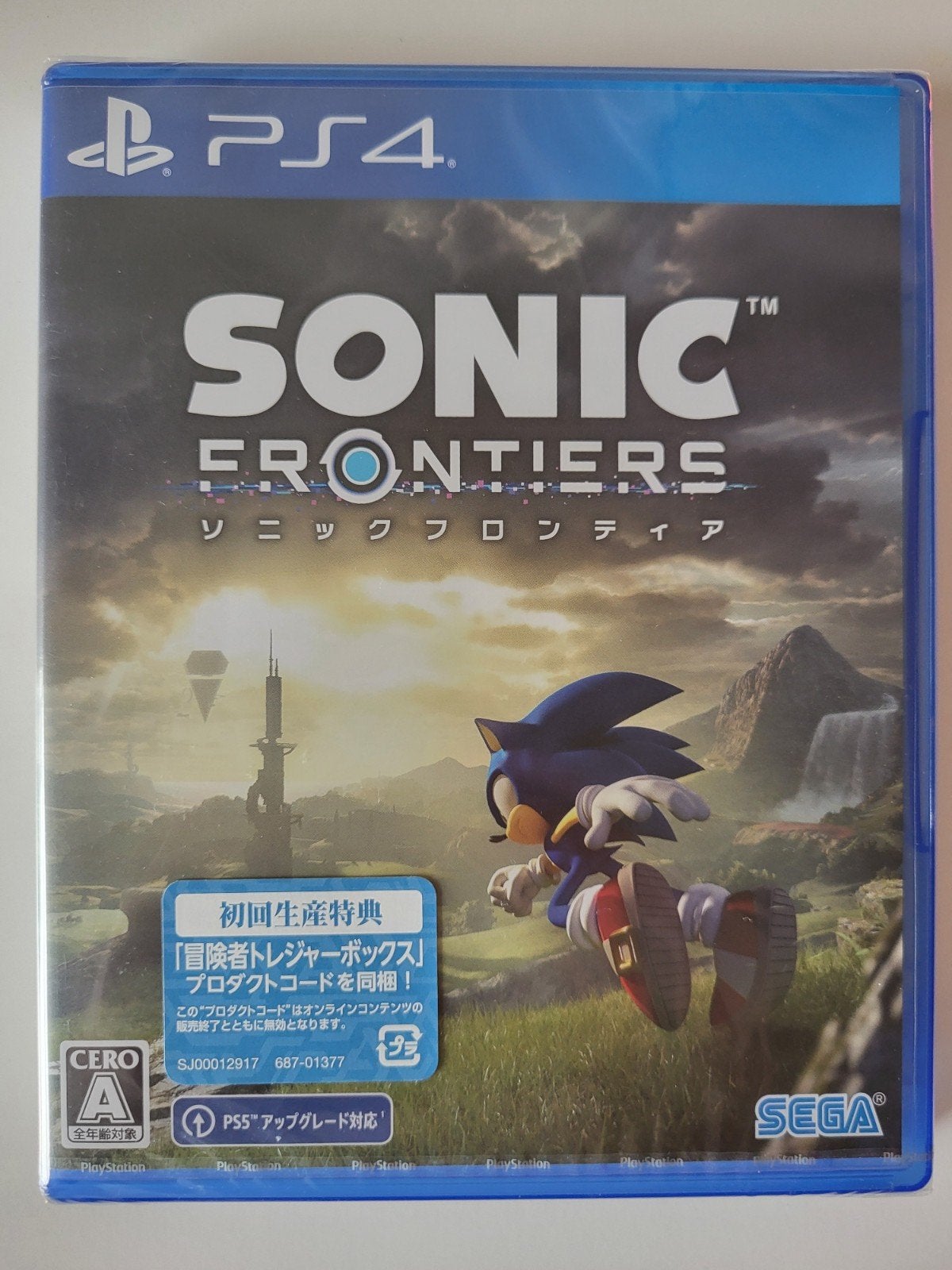 Sonic Frontiers PS4 - Japanse cover!, Spelcomputers en Games, Avontuur en Actie, 1 speler, Nieuw, Ophalen of Verzenden