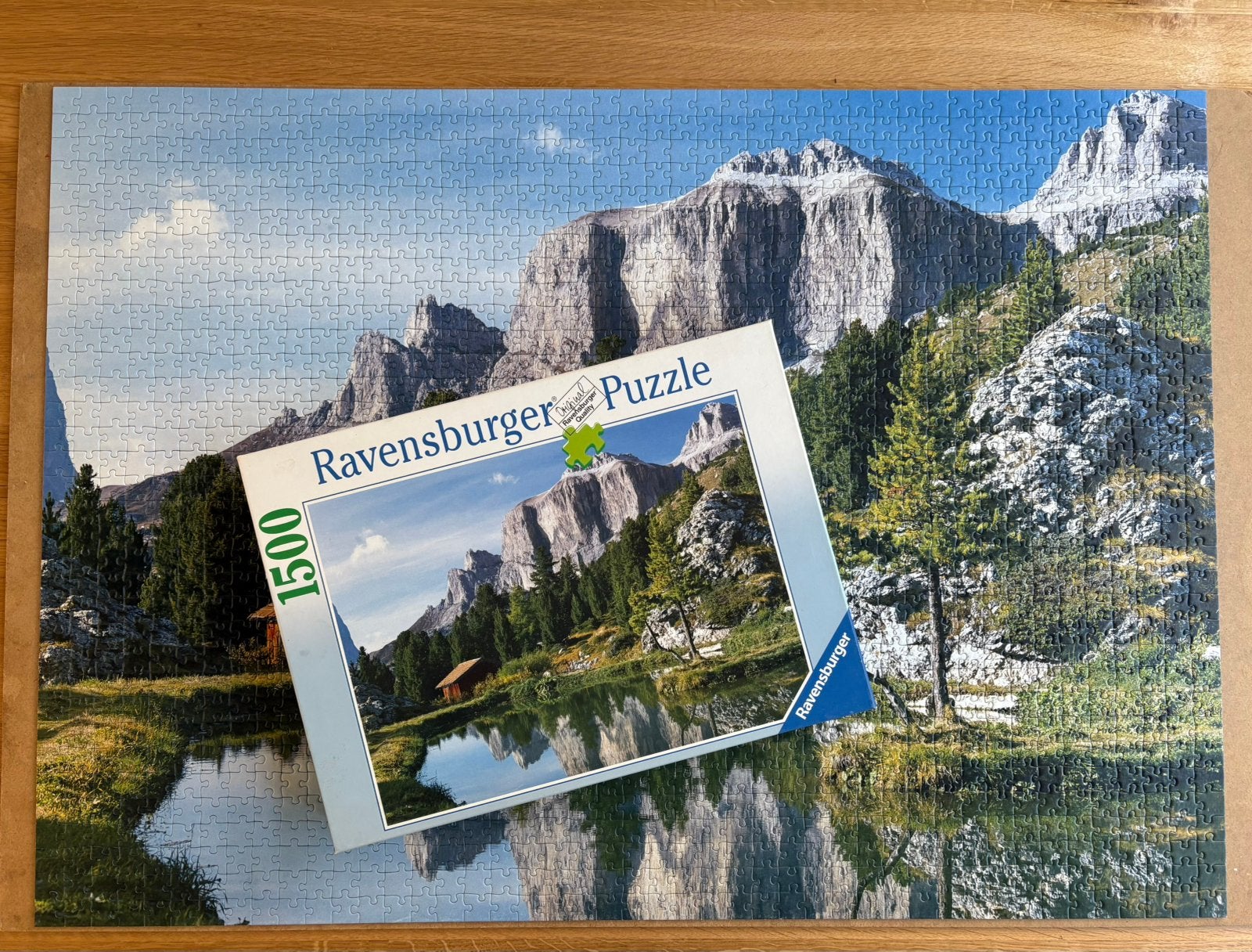 Ravensburger Puzzle 1500 stuk, Ophalen of Verzenden, 500 t/m 1500 stukjes, Zo goed als nieuw, Legpuzzel