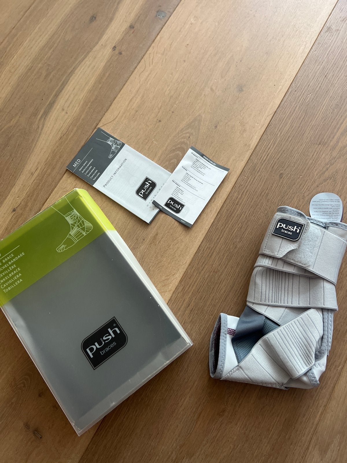 Enkelbrace Push Braces, links small, Ophalen of Verzenden, Nieuw