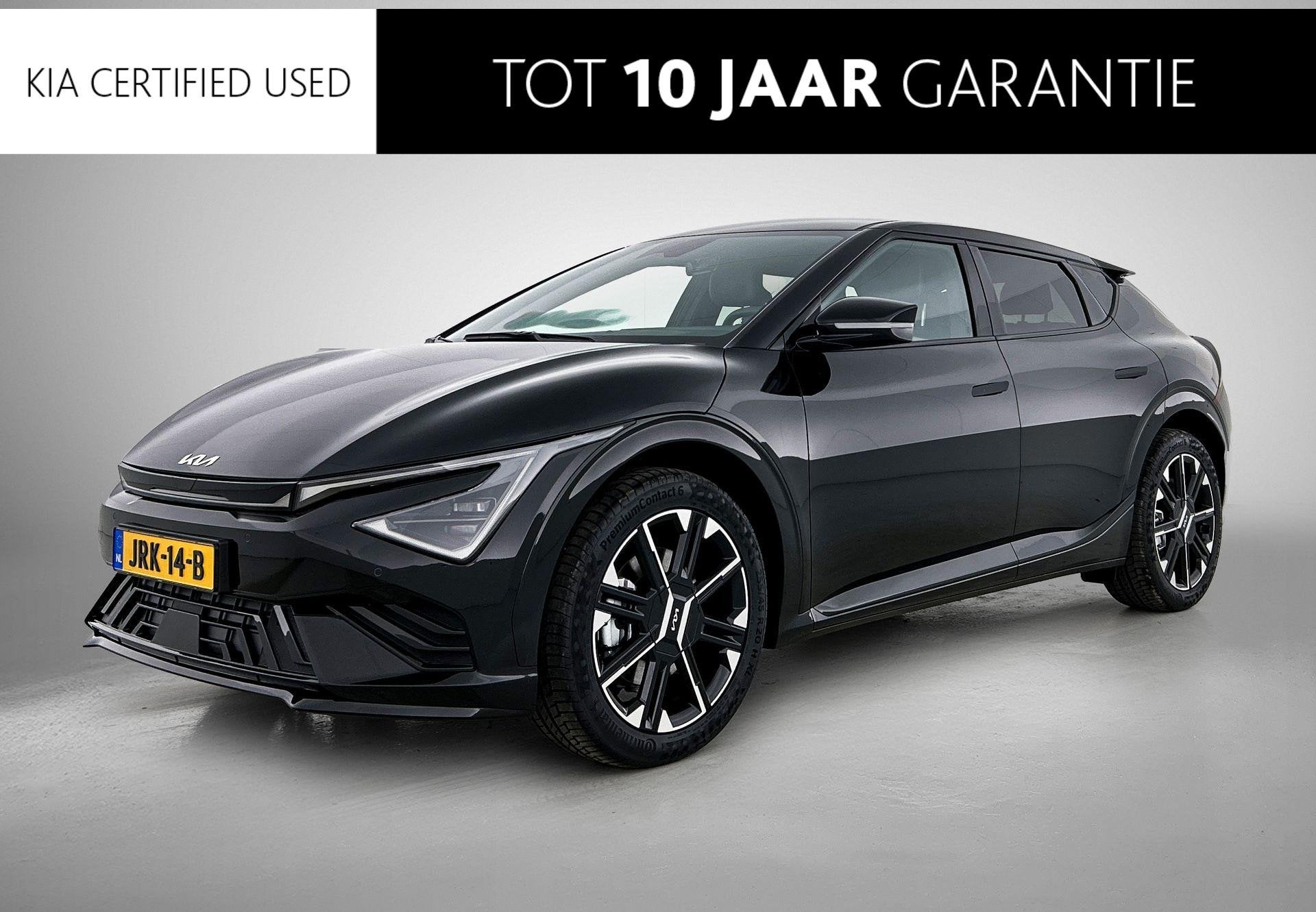 Kia EV6 GT-Line Business Edition 84 kWh | CAMERA | STOEL-STU, Auto's, Achterwielaandrijving, 1960 kg, Zwart, Origineel Nederlands