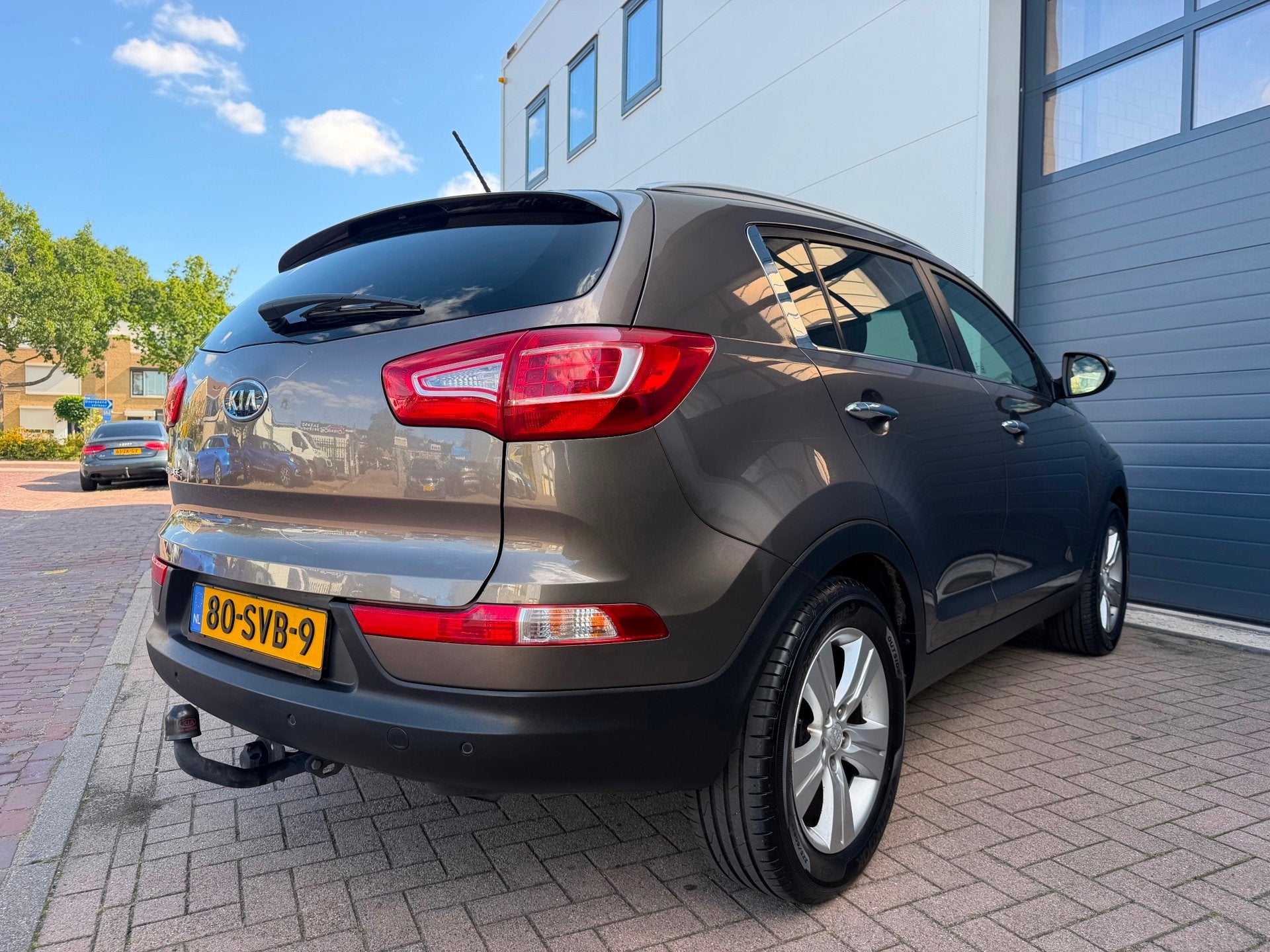 Kia Sportage 2.0 X-ecutive Plus Pack/Automaat/1eigenaar/Deal, Auto's, Kia, Gebruikt, 4 cilinders, Bruin, Leder en Stof