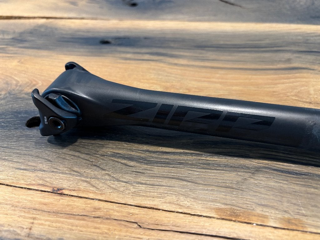 Zipp SL Speed Zadelpen | 0mm setback, Gebruikt, Ophalen of Verzenden, Mountainbike, Carbon