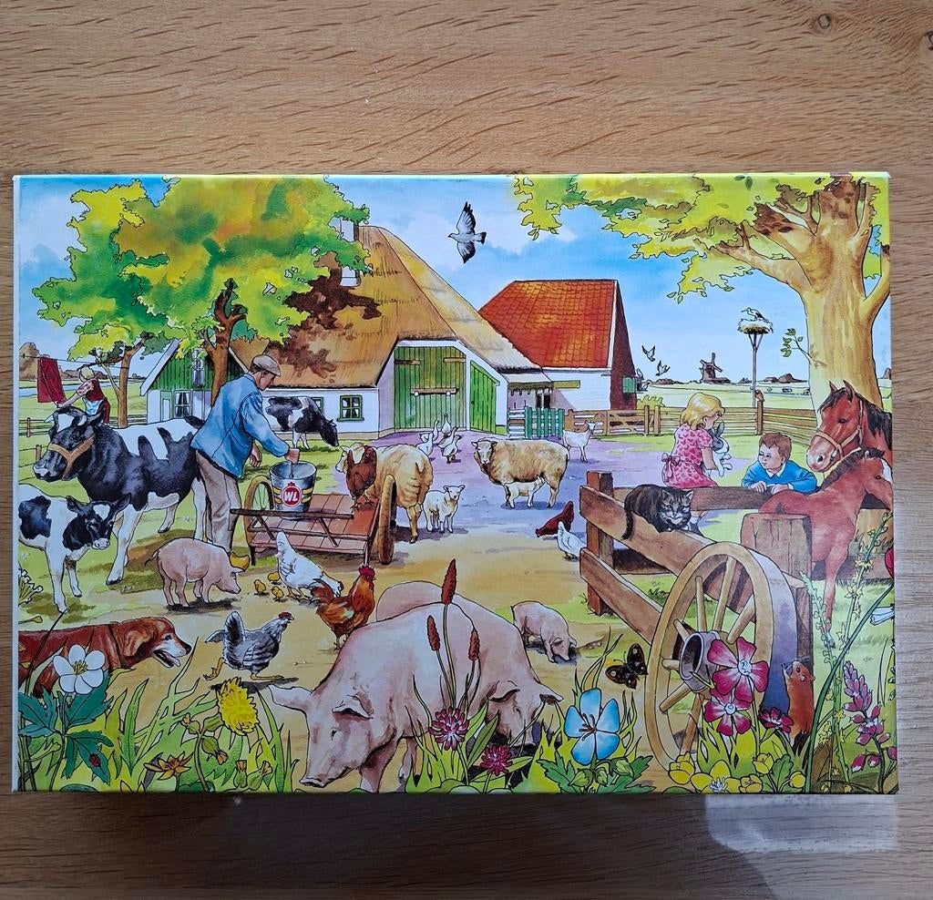 De Boerderij De Ster Wessanen MB puzzel, Ophalen, 500 t/m 1500 stukjes, Gebruikt, Legpuzzel
