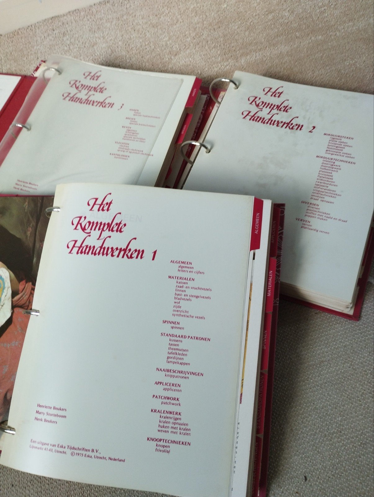 Het Komplete Handwerken - Set van 3 boeken, Hobby en Vrije tijd, Ophalen, Gebruikt, Overige thema's, Papier of Karton