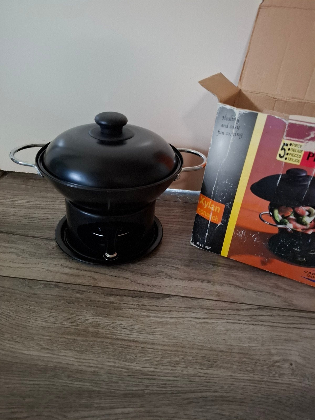 Tafelwok Captain Cook, Antiaanbaklaag, Ophalen, Nieuw, Kookpan