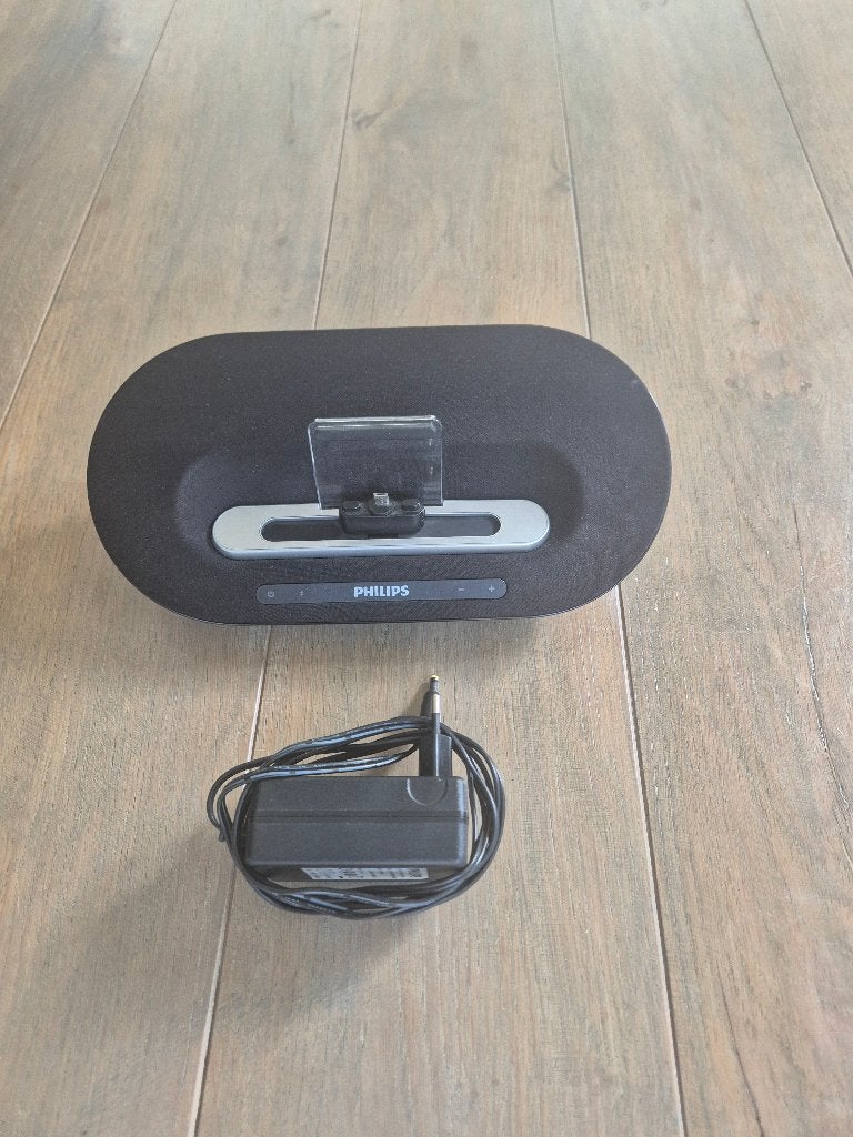 Philips AS 351 Docking-Speaker, Verzenden, Bluetooth, Zo goed als nieuw