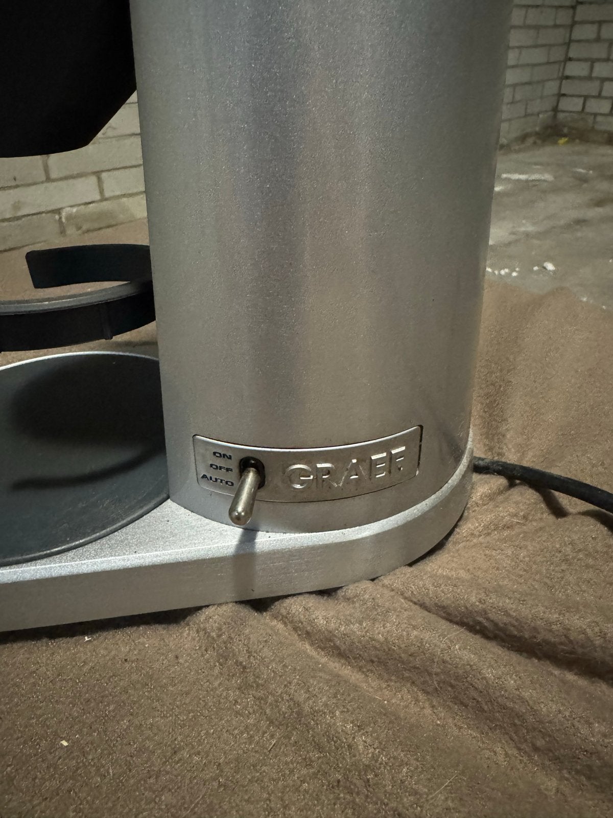 Graef Koffiemolen - Perfect voor verse koffie, Gebruikt, Overige modellen, 10 kopjes of meer, Koffiebonen
