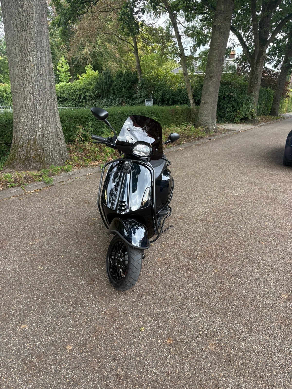 Vespa Sprint 50cc – 2024 – Full Option – Dark Midnight Blue, Ophalen, Gebruikt, Maximaal 45 km/u, Vespa S