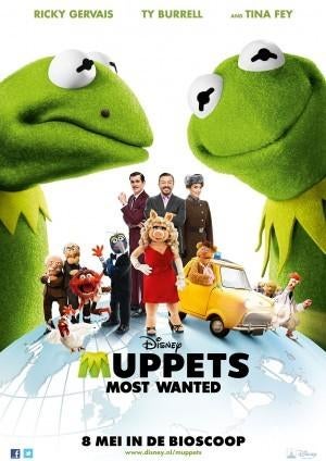 MUPPETS   MOST   WANTED      filmposter., Rechthoekig Staand, Verzenden, Nieuw, A1 t/m A3