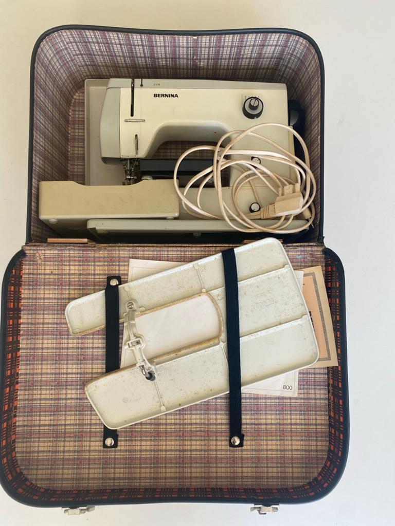 Bernina Naaimachine 800 met Koffer - Vintage Model, Ophalen