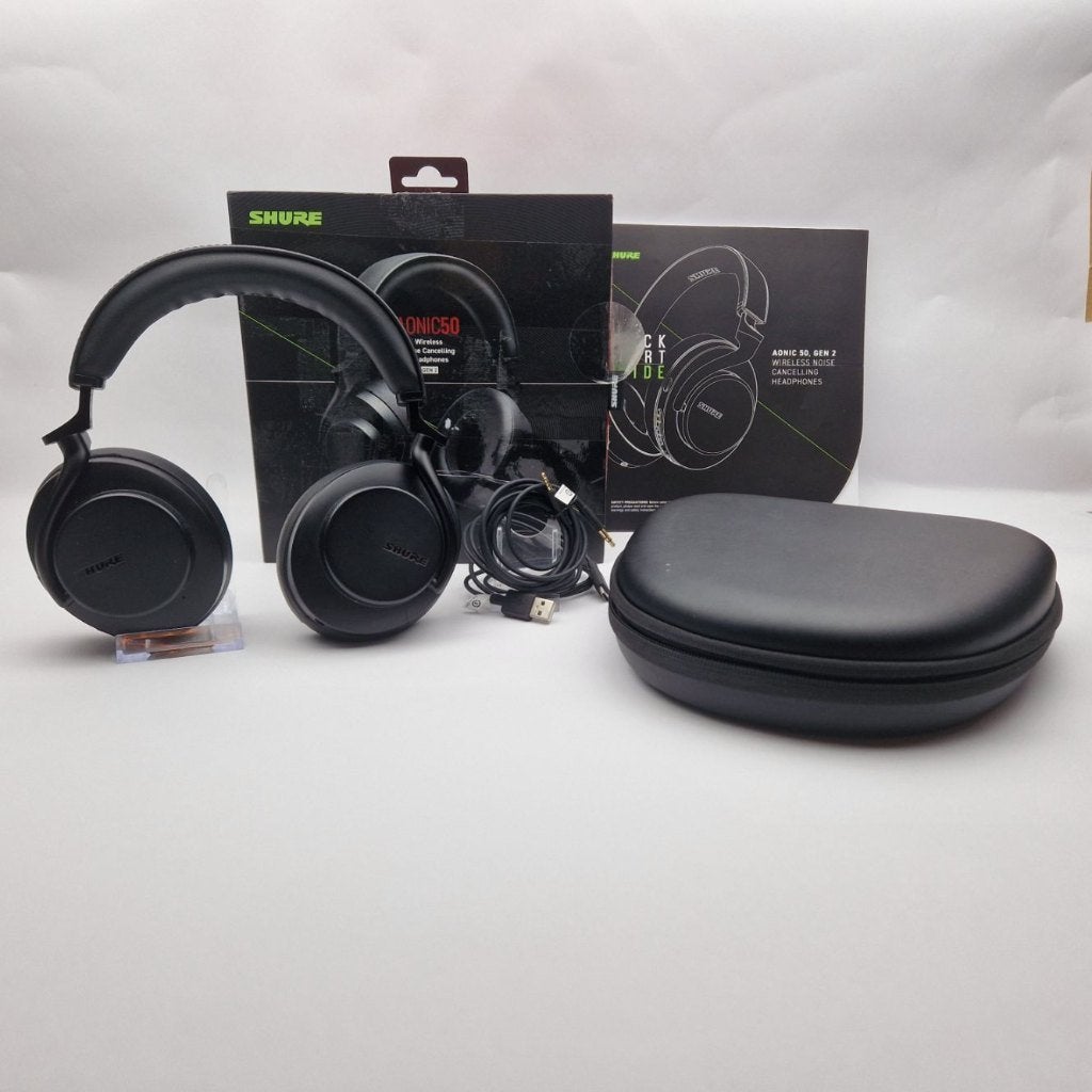 Shure Aonic 50 Gen 2 Zwart Headphone | Voor maar € 149,99!, Ophalen of Verzenden, Zo goed als nieuw, Overige merken