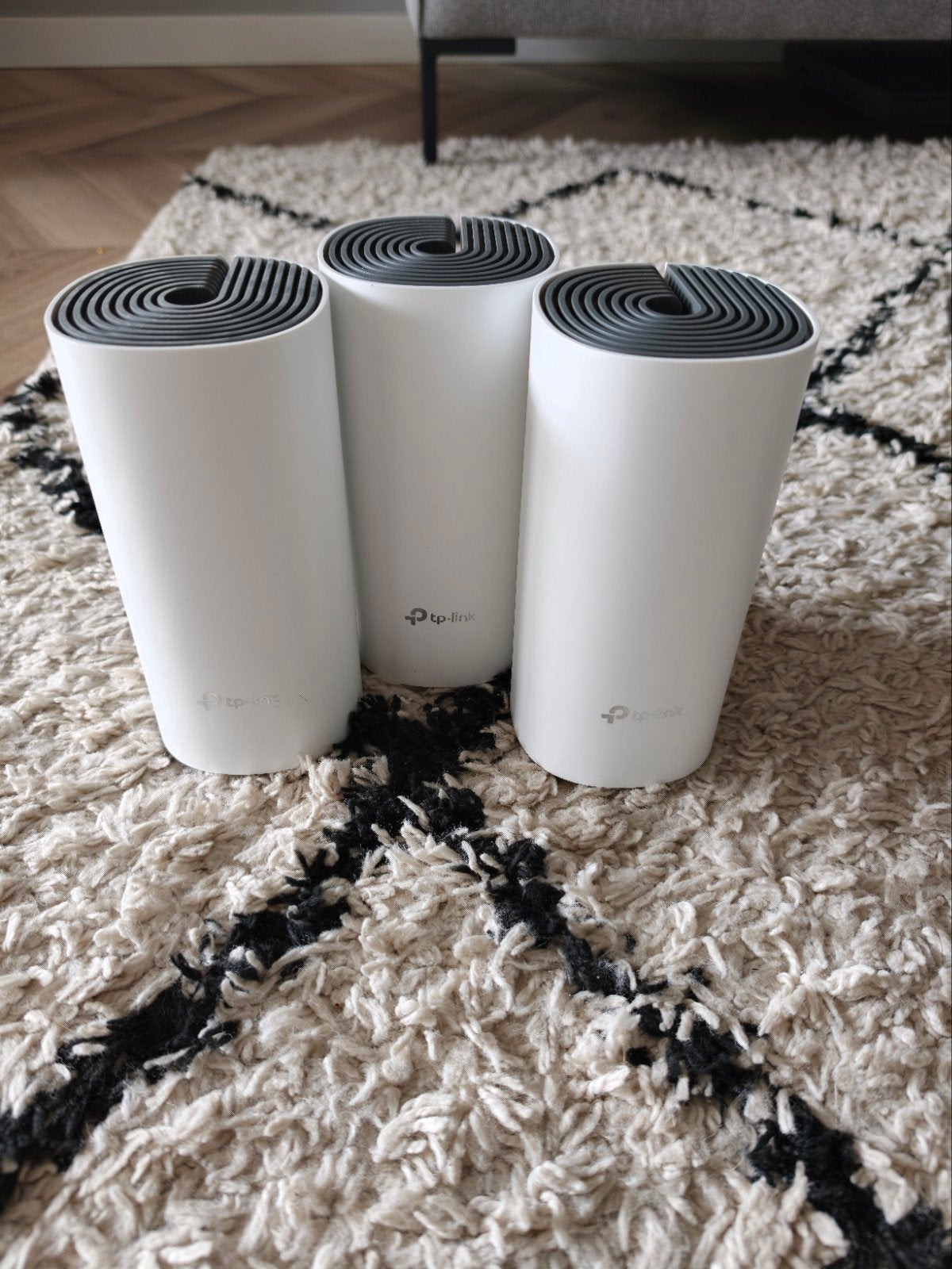 TP-Link Deco E4 AC1200 Mesh Wifi Systeem (3-pack), Ophalen of Verzenden, Zo goed als nieuw, Router, TP-Link