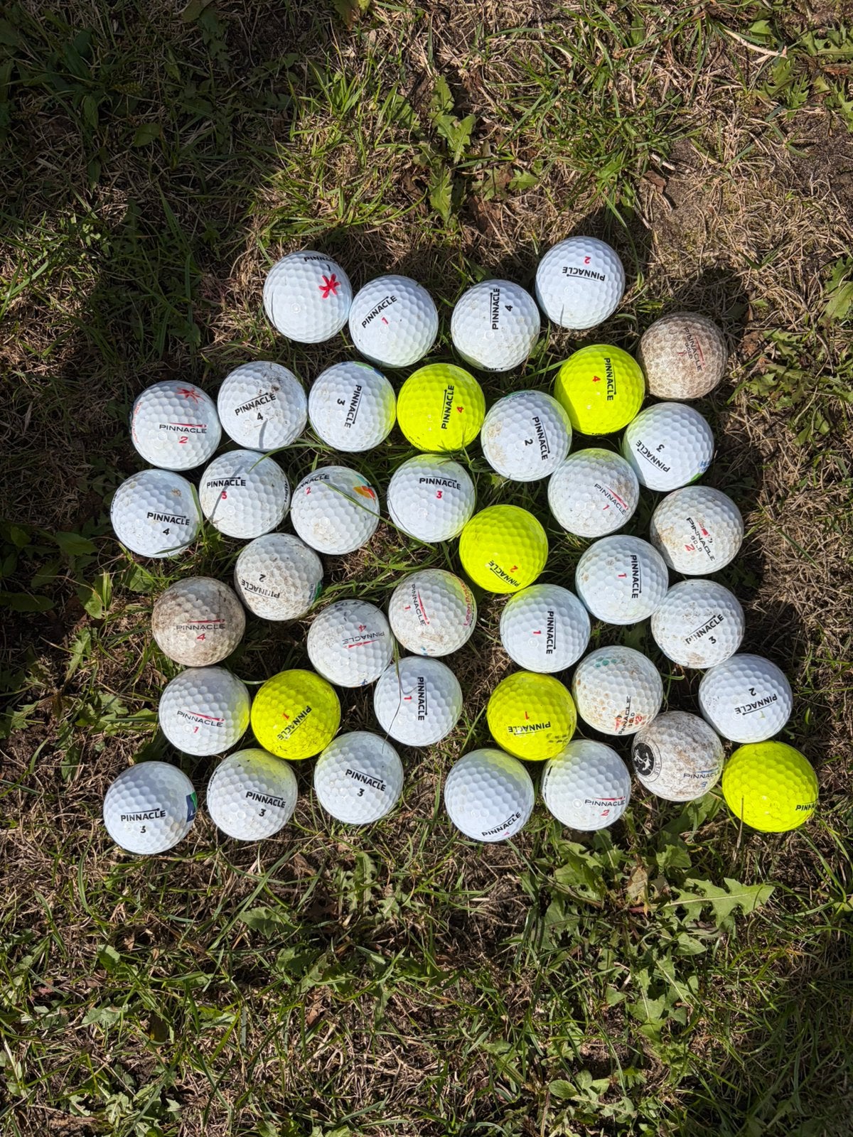 39 Pinnacle golfballen, Ophalen of Verzenden, Zo goed als nieuw