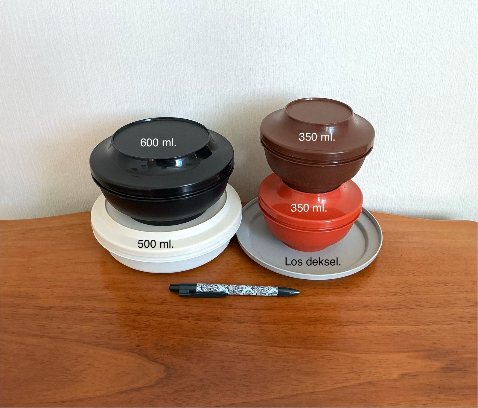 Tupperware Diverse Retro Schalen / Oriental Bowl v.v €2,50, Ophalen of Verzenden, Schaal