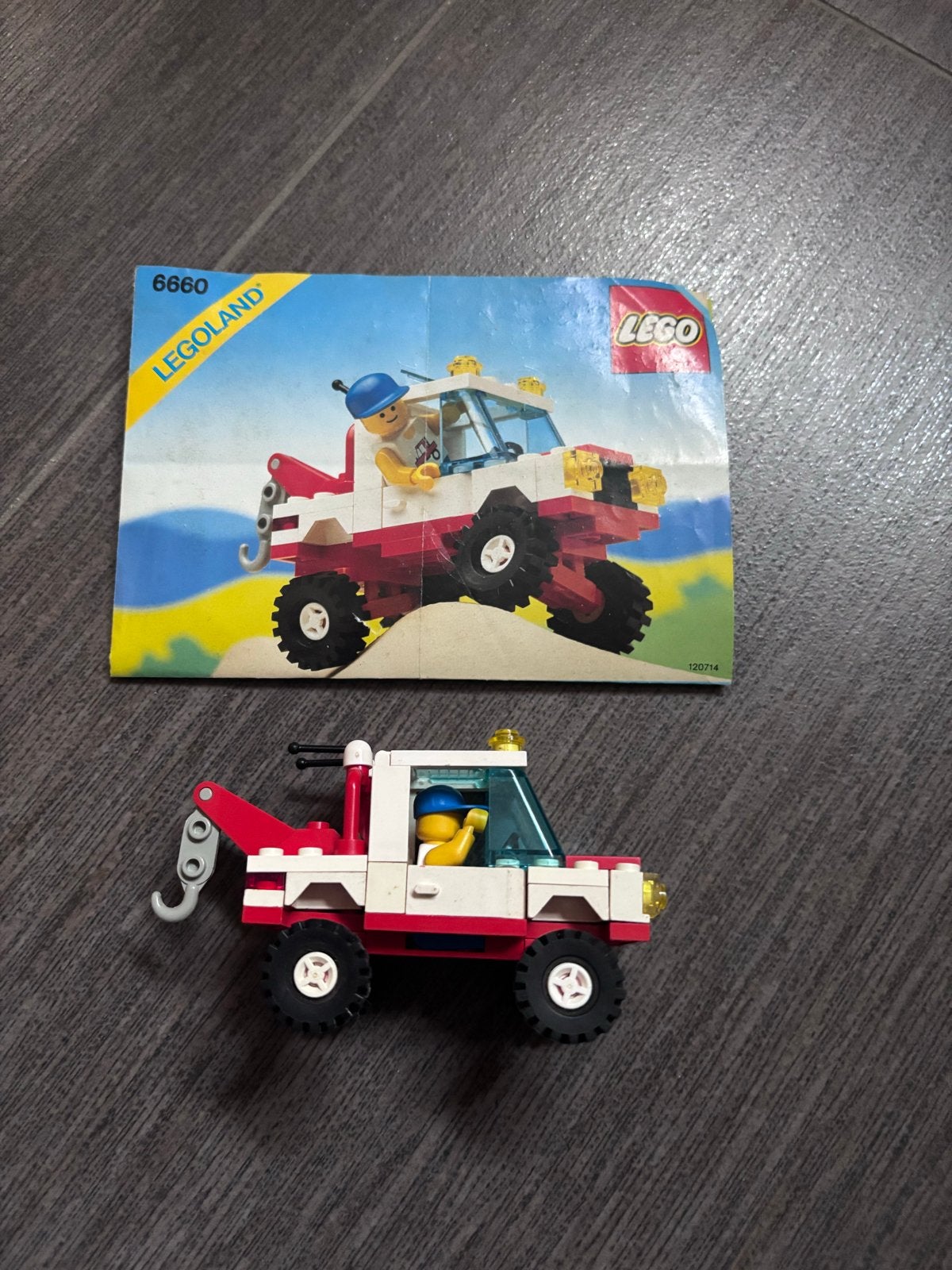 Lego Legoland 6660 Off-road Takelwagen met vering, Gebruikt, Lego, Ophalen of Verzenden, LEGOLAND