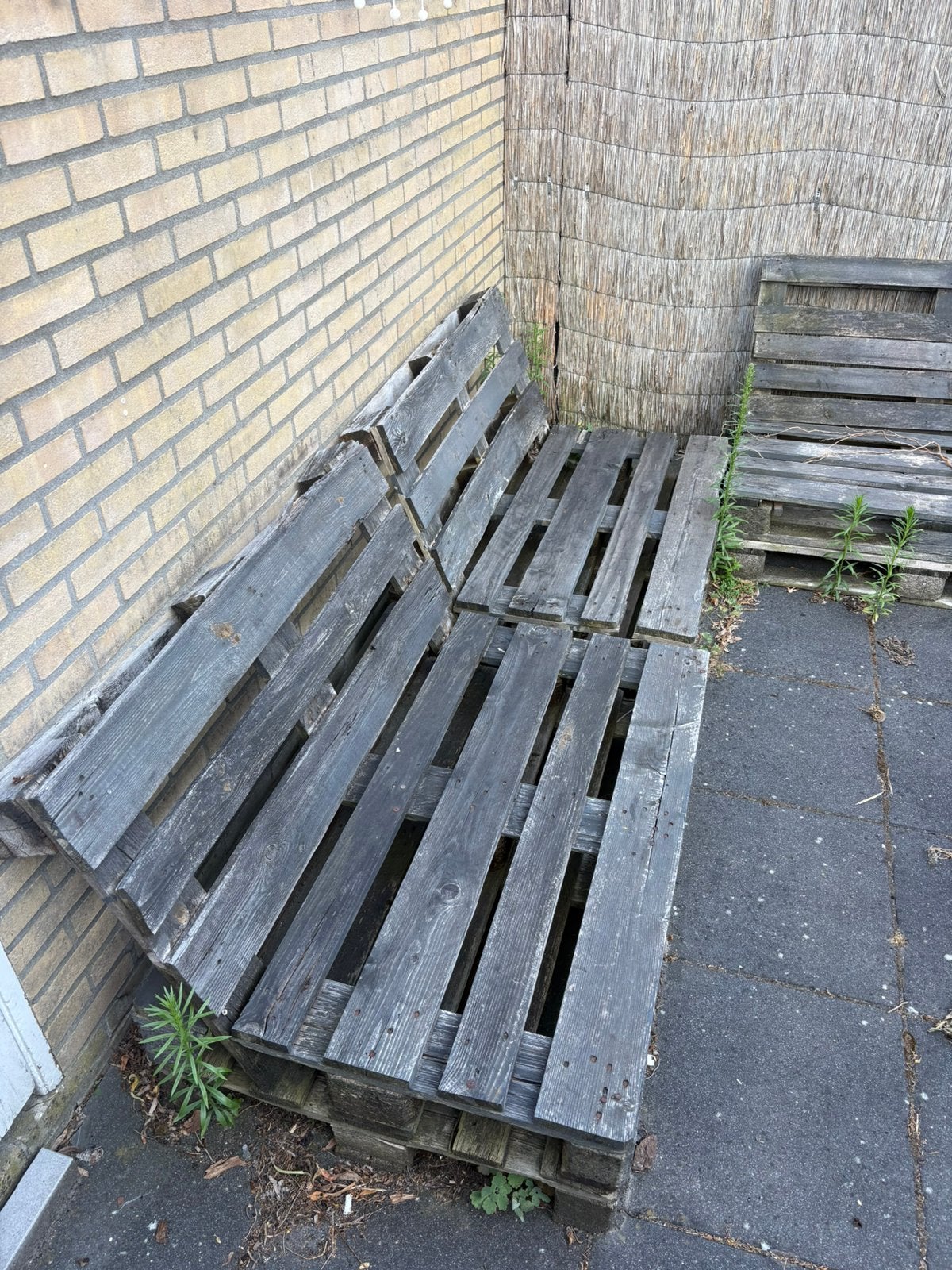 GRATIS buitenset, Ophalen, Zo goed als nieuw, Hout