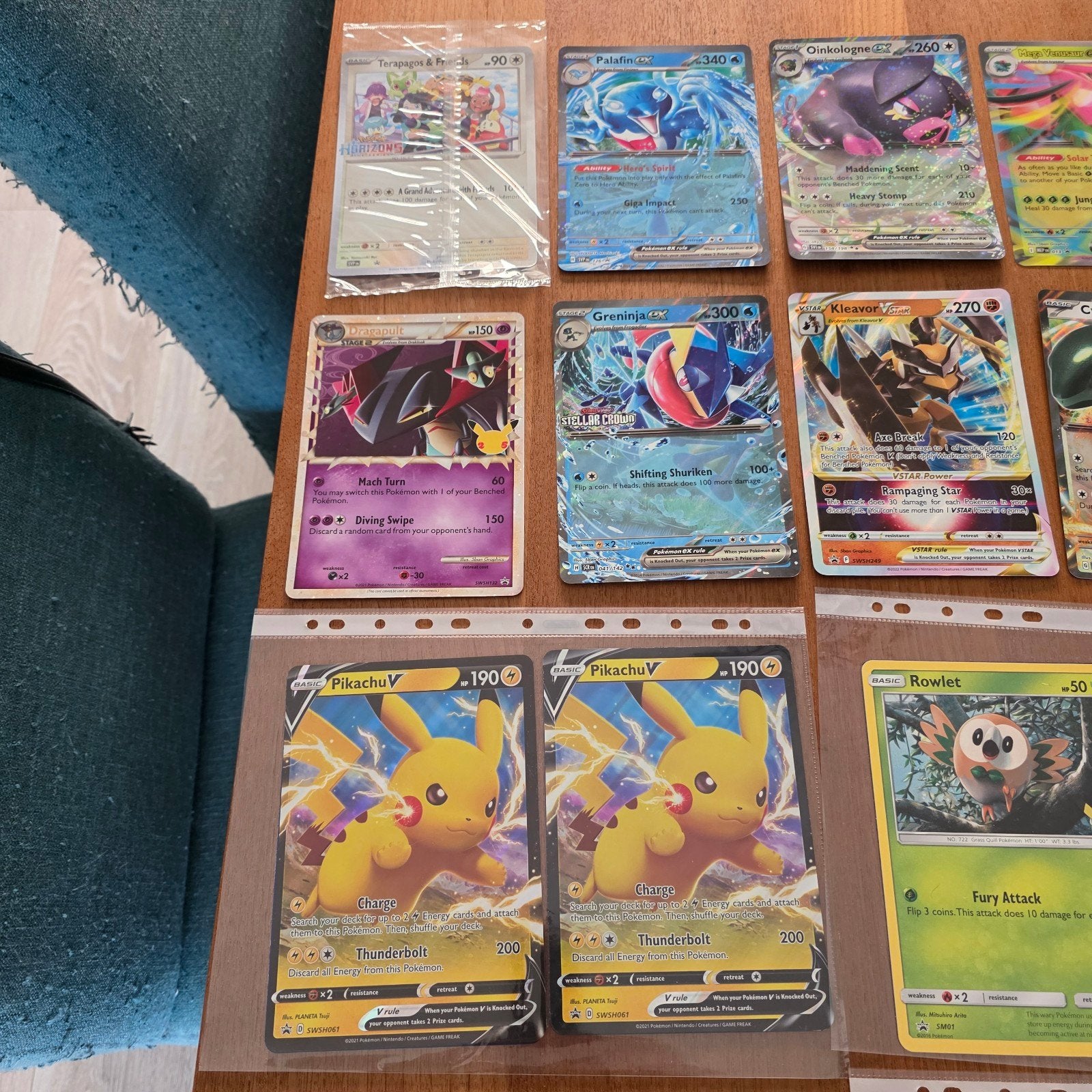 Pokémon Kaarten Collectie - Diverse Zeldzame Kaarten, Ophalen of Verzenden, Zo goed als nieuw, Meerdere kaarten, Foil