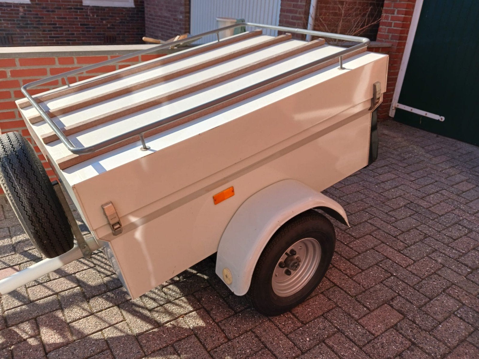 Saris bagagewagen, Ophalen, Gebruikt