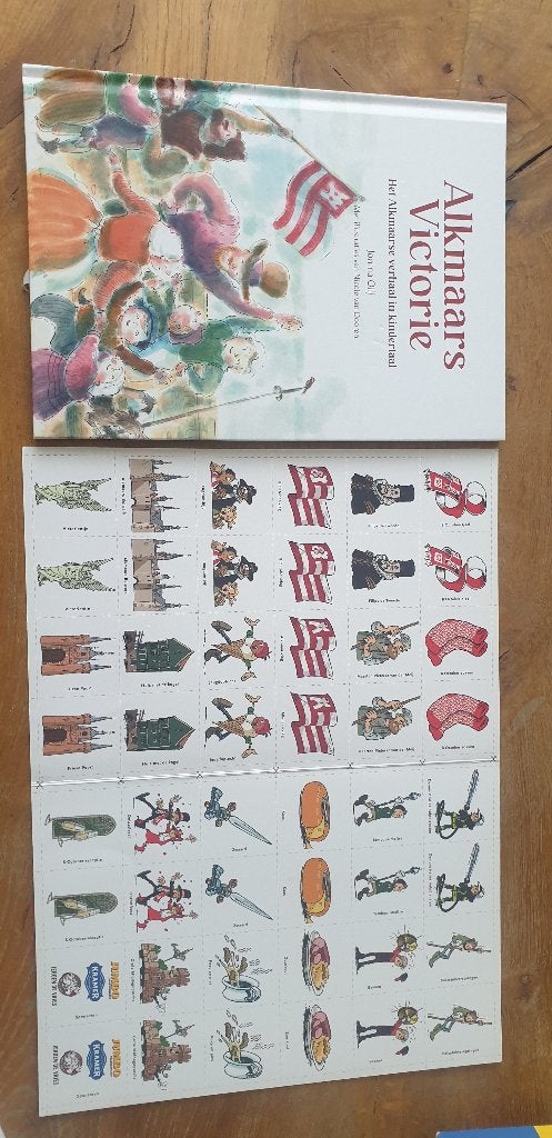 Unieke Alkmaars Ontzet boek + Ongebruikt A3 Reuze Memory, 15e en 16e eeuw, Jonina Olij, Nieuw, Ophalen of Verzenden