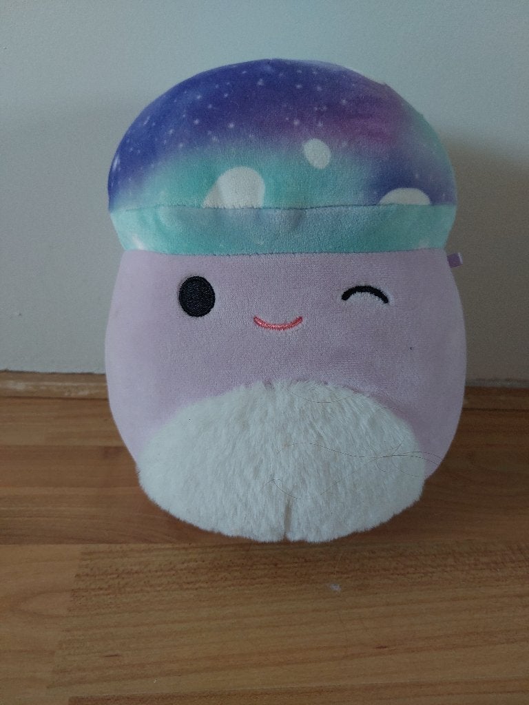 Squishmellow lila paddestoel, Paars, Overige karakters, Overige typen, Ophalen of Verzenden