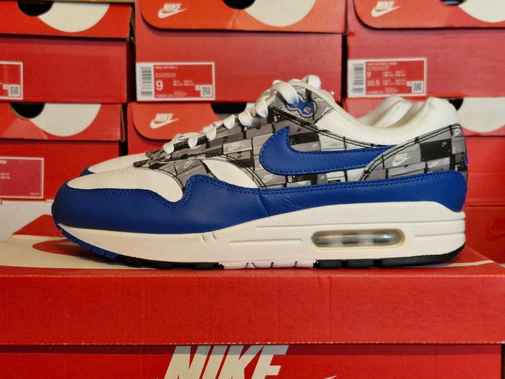 Nike Air Max 1 We Love Nike
- us 9 eur 42.5, Overige kleuren, Nike, Ophalen of Verzenden, Sneakers of Gympen