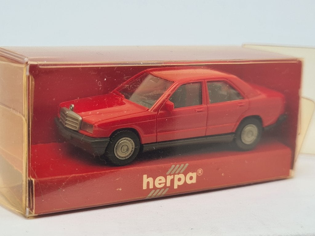 Mercedes Benz 190E - Herpa 1/87, Verzenden, Zo goed als nieuw, Auto, Herpa