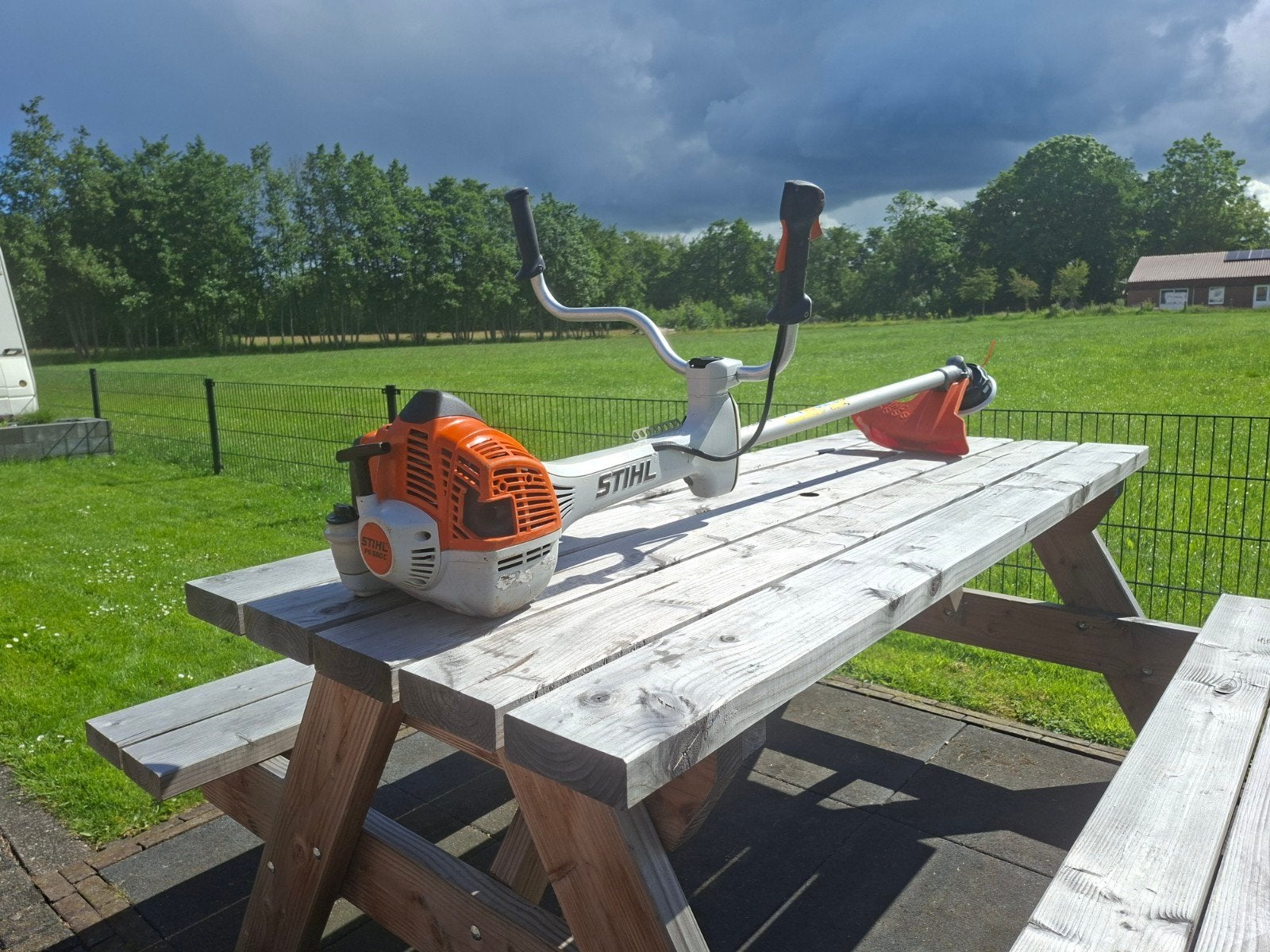 Nette en jonge gebruikte Stihl FS560 bosmaaier, Ophalen, Gebruikt, Benzine, Stihl